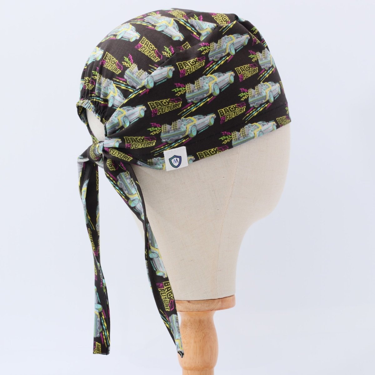 Back To The Future Delorean Scrub Cap