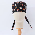 Back To The Future Kawaii scrub cap shown on mannequin head