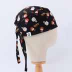 Back To The Future Kawaii scrub cap pattern detail on mannequin