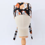 Dogs British Bulldog scrub cap shown on mannequin head