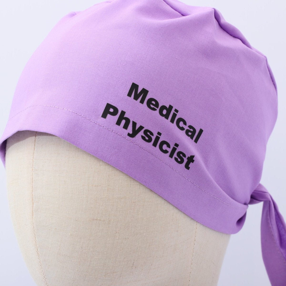 Plain Scrub Cap With Vinyl Transfer