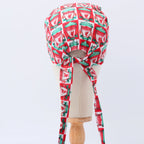 Football Club Liverpool scrub cap pattern detail on mannequin