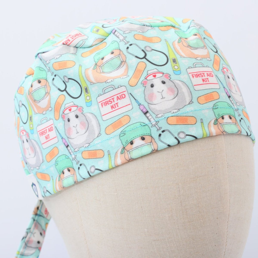 Guinea Pig Doctors First Aid Scrub Cap