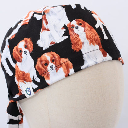 Cavalier King Charles Spaniels Dogs Scrub Cap