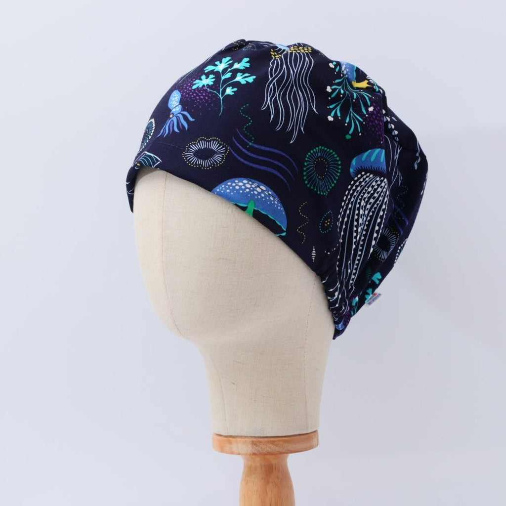 Jellyfish Sea Scrub Cap