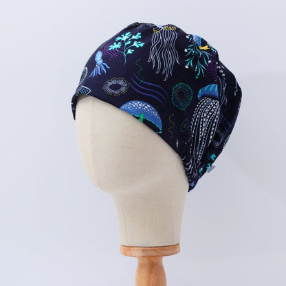 Gorro exfoliante con efecto medusa marina