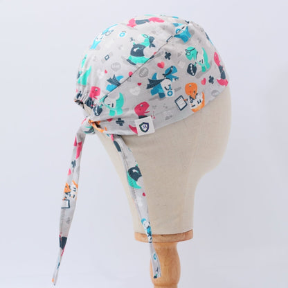 Gorro quirúrgico del Dr. Dinosaurios