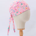 Alpaca / Llama Desert Pink Scrub Cap