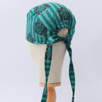 Harry Potter Slytherin scrub cap shown on mannequin head