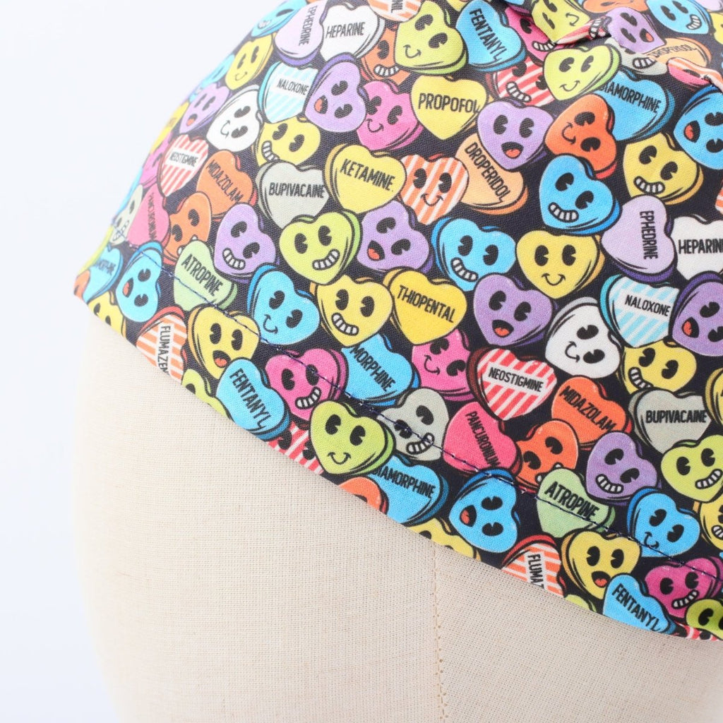 Love Drug Candy Scrub Cap
