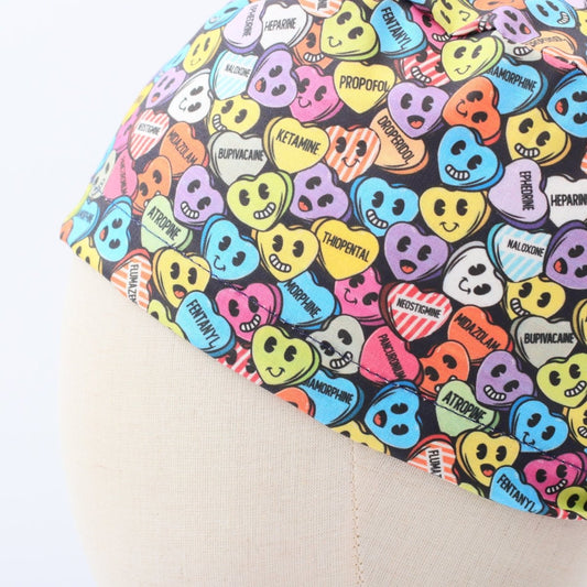 Love Drug Candy Scrub Cap