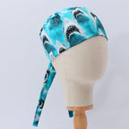 Jaws scrub cap shown on mannequin head