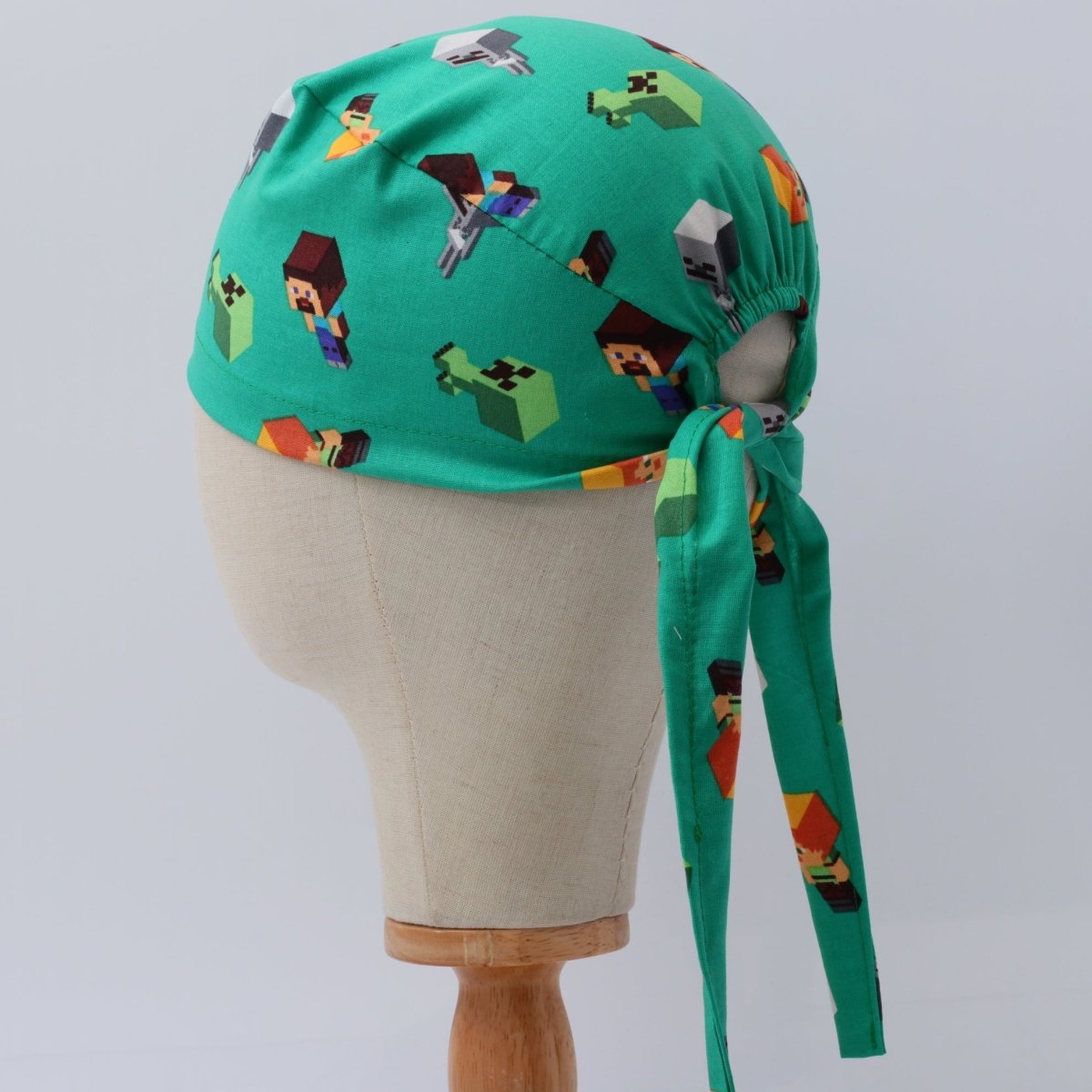 Minecraft Characters Scrub Cap