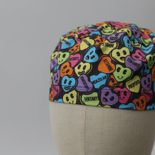 Love Drug Candy Scrub Cap
