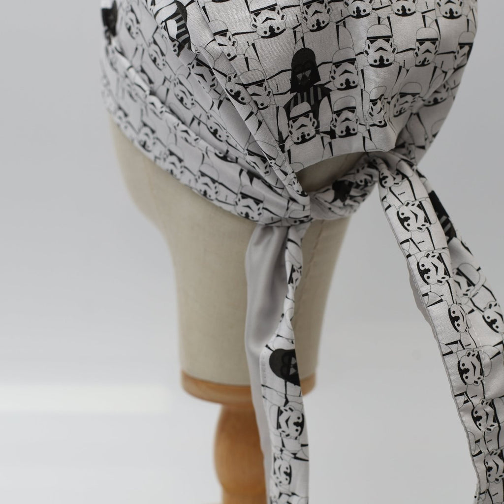 Gorro quirúrgico escolar con foto de los Stormtroopers de Darth Vader de Star Wars