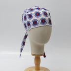 Football Club Rangers FC scrub cap pattern detail on mannequin