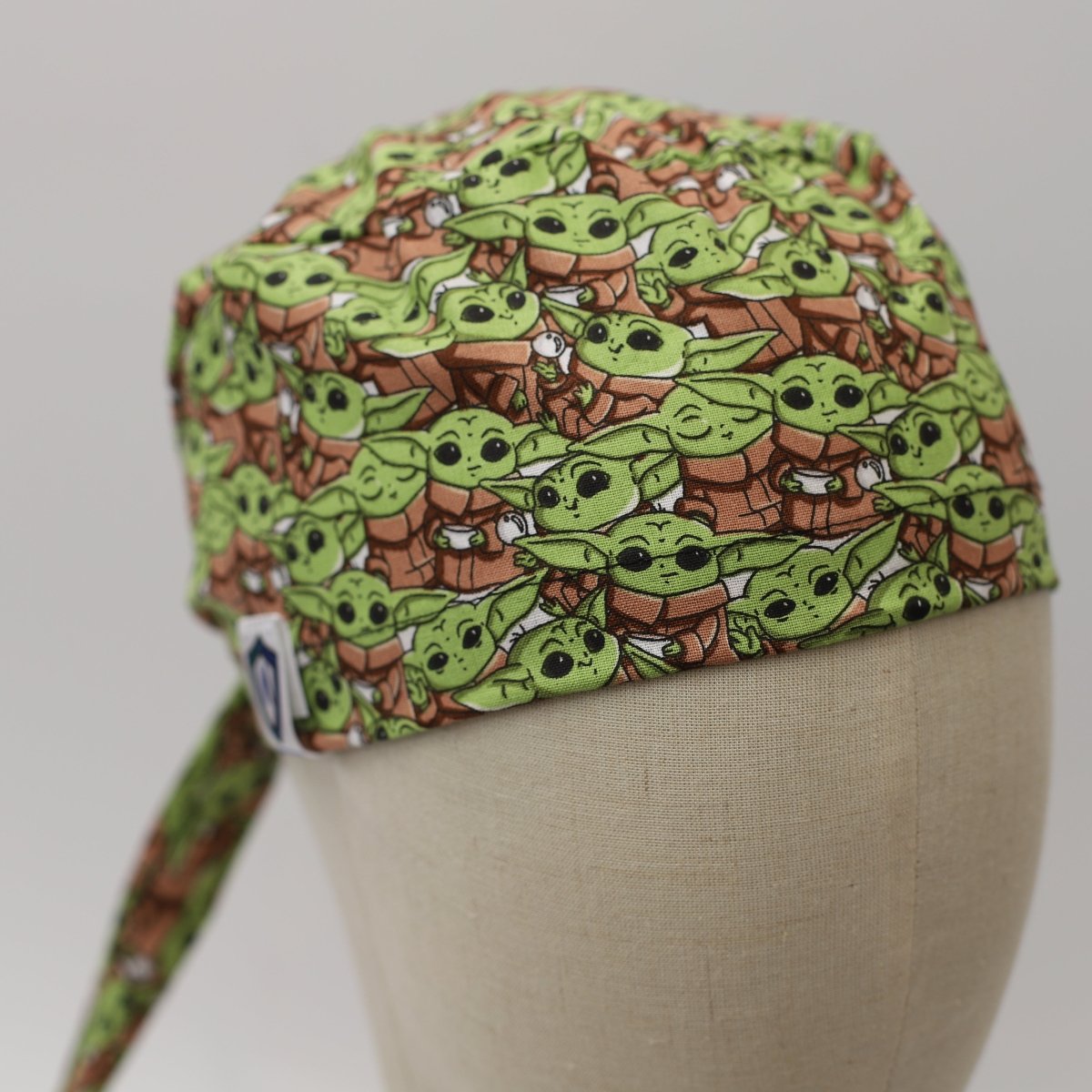 Star Wars Baby Yoda Crowd Scrub Cap