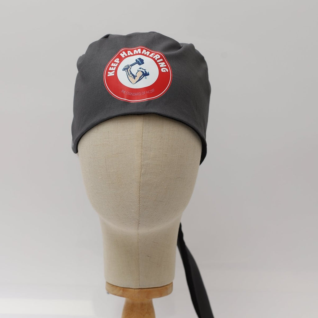 Scrub Cap With Vinyl Transfer