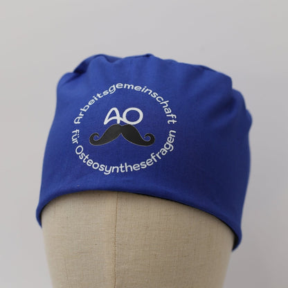 Plain Scrub Cap With Vinyl Transfer