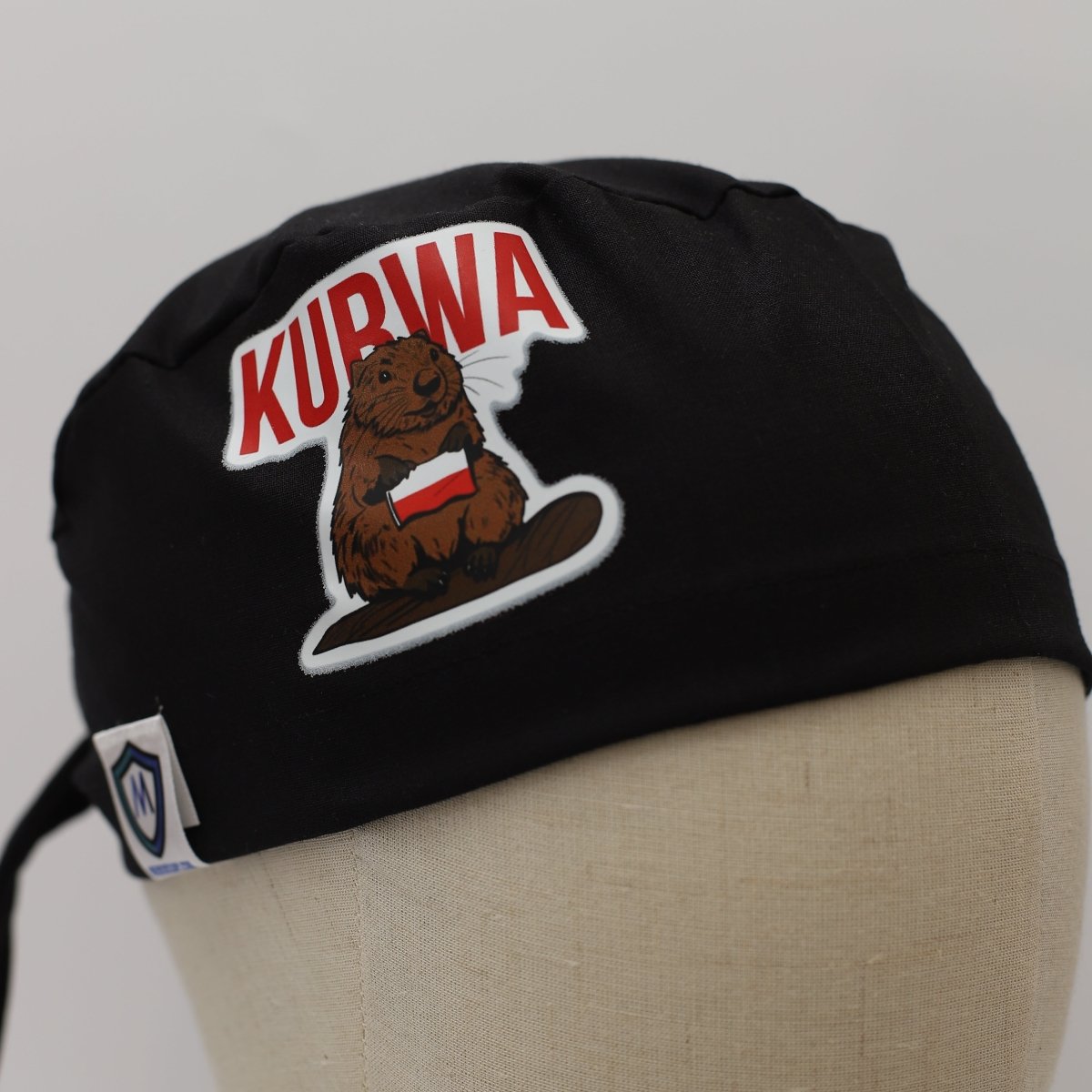 Plain Scrub Cap With Vinyl Transfer
