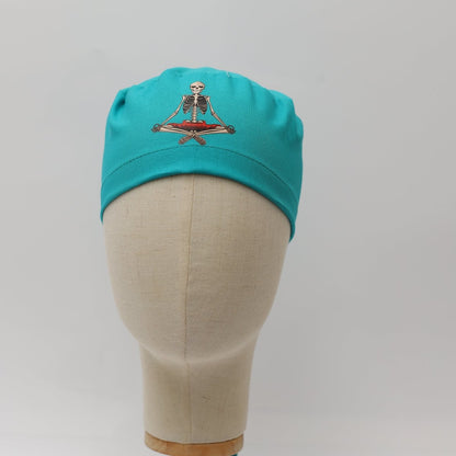 Plain Scrub Cap With Vinyl Transfer
