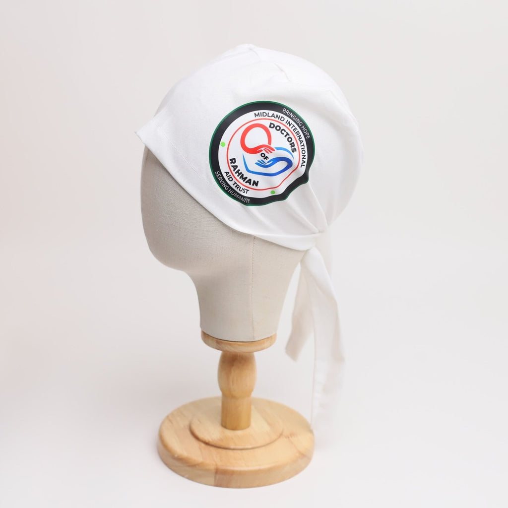 Scrub Cap With Vinyl Transfer