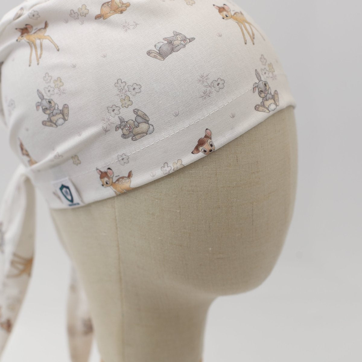Disney Bambi Small On Ice With Thumper Scrub Cap