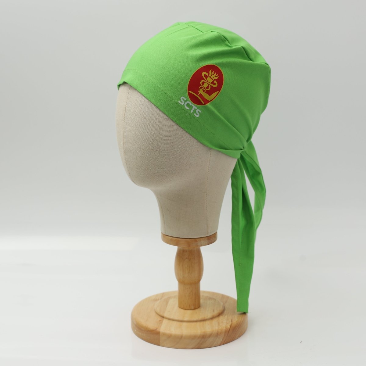 Plain Scrub Cap With Vinyl Transfer