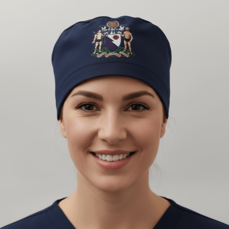 Scrub Cap With Vinyl Transfer