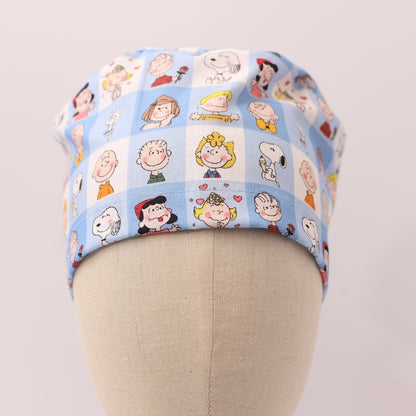 Gorro quirúrgico de Charlie Brown + Friends In Grid