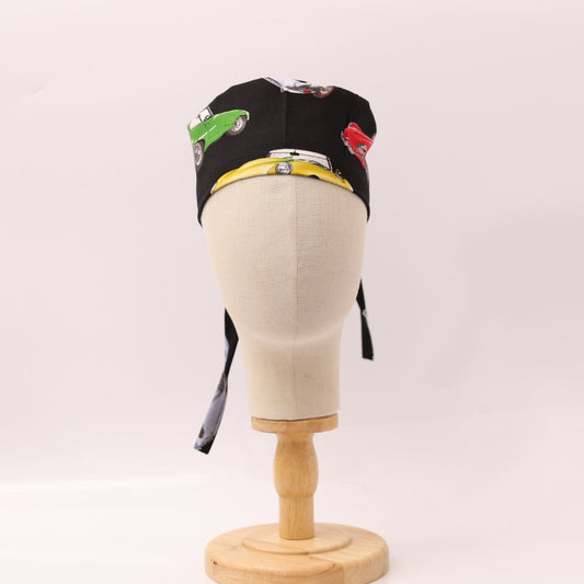 Gorro quirúrgico grande de deportes de motor de coches antiguos