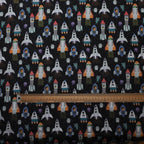 Spaceships in Space Scrub Caps