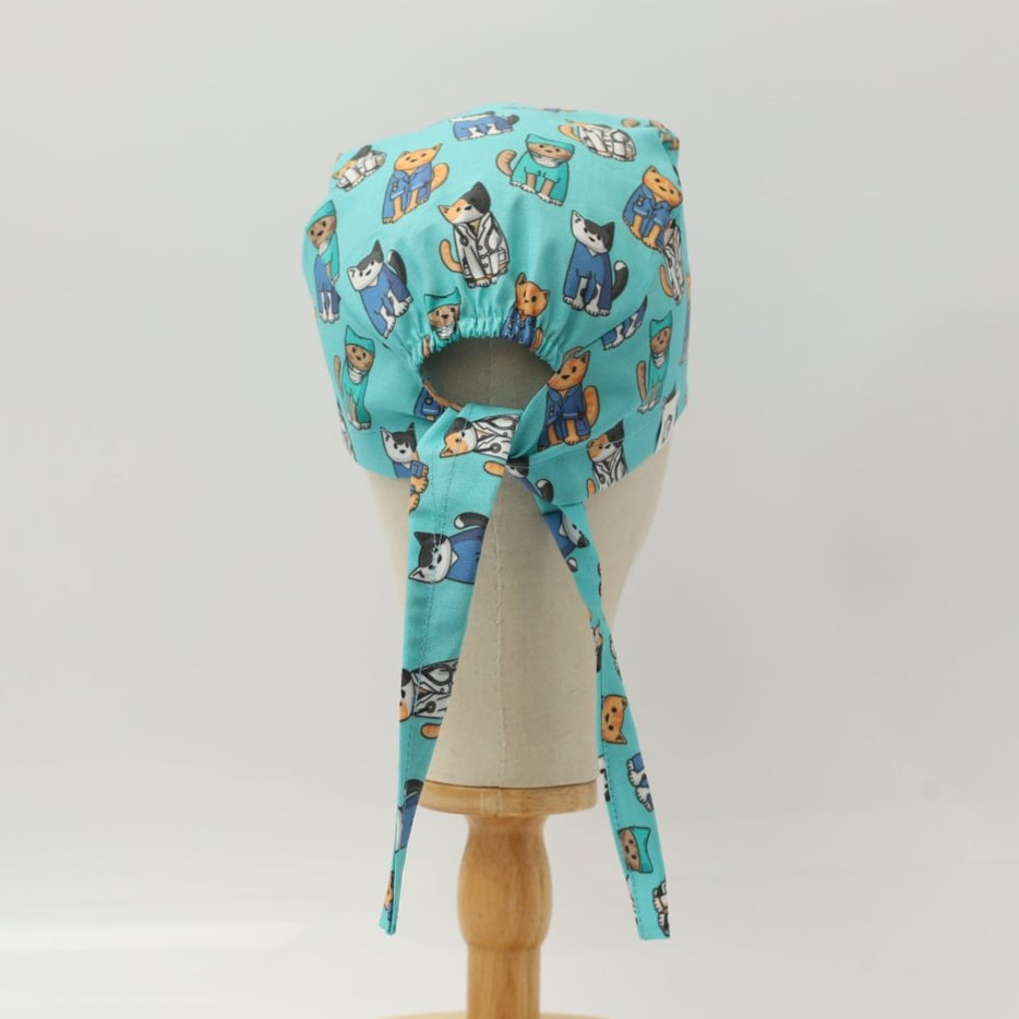 Cat Doctor Surgeons Scrub Cap
