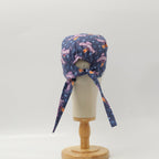 Lets Rock Anaesthesia scrub cap fabric pattern close-up