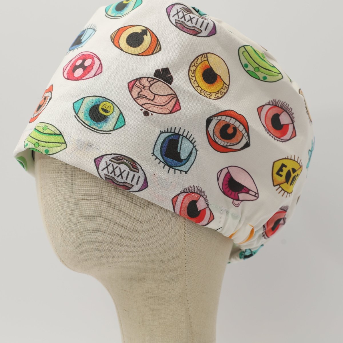 Eyes Abstract Scrub Cap