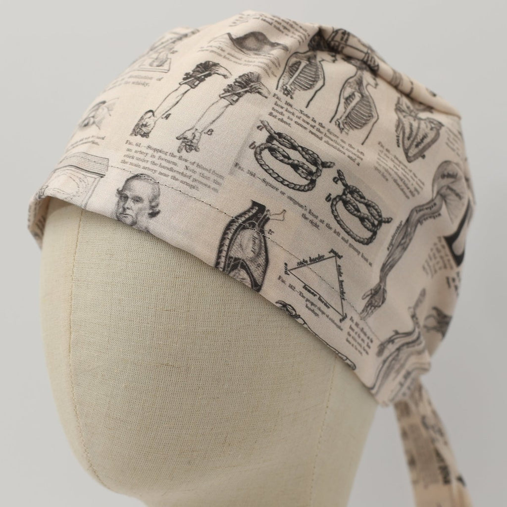 Hospital Text Book Scrub Cap