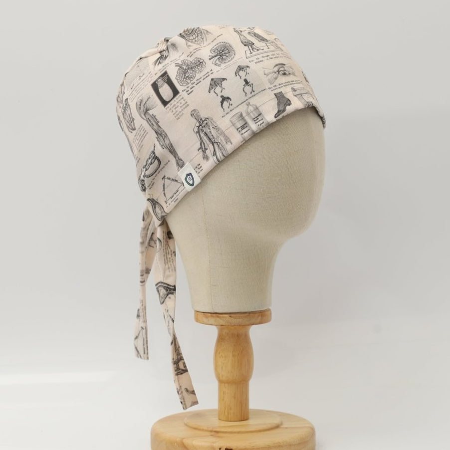 Hospital Text Book Scrub Cap