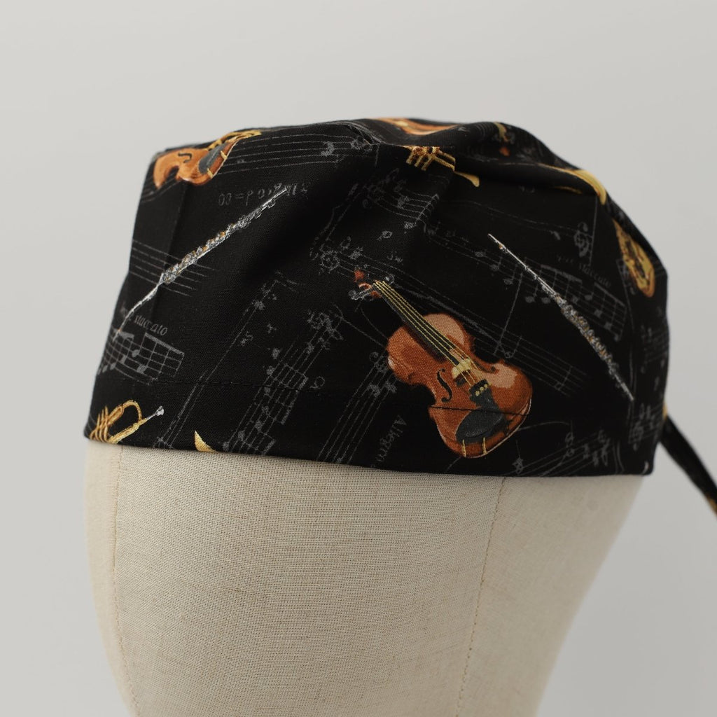 Gorro quirúrgico para instrumentos musicales