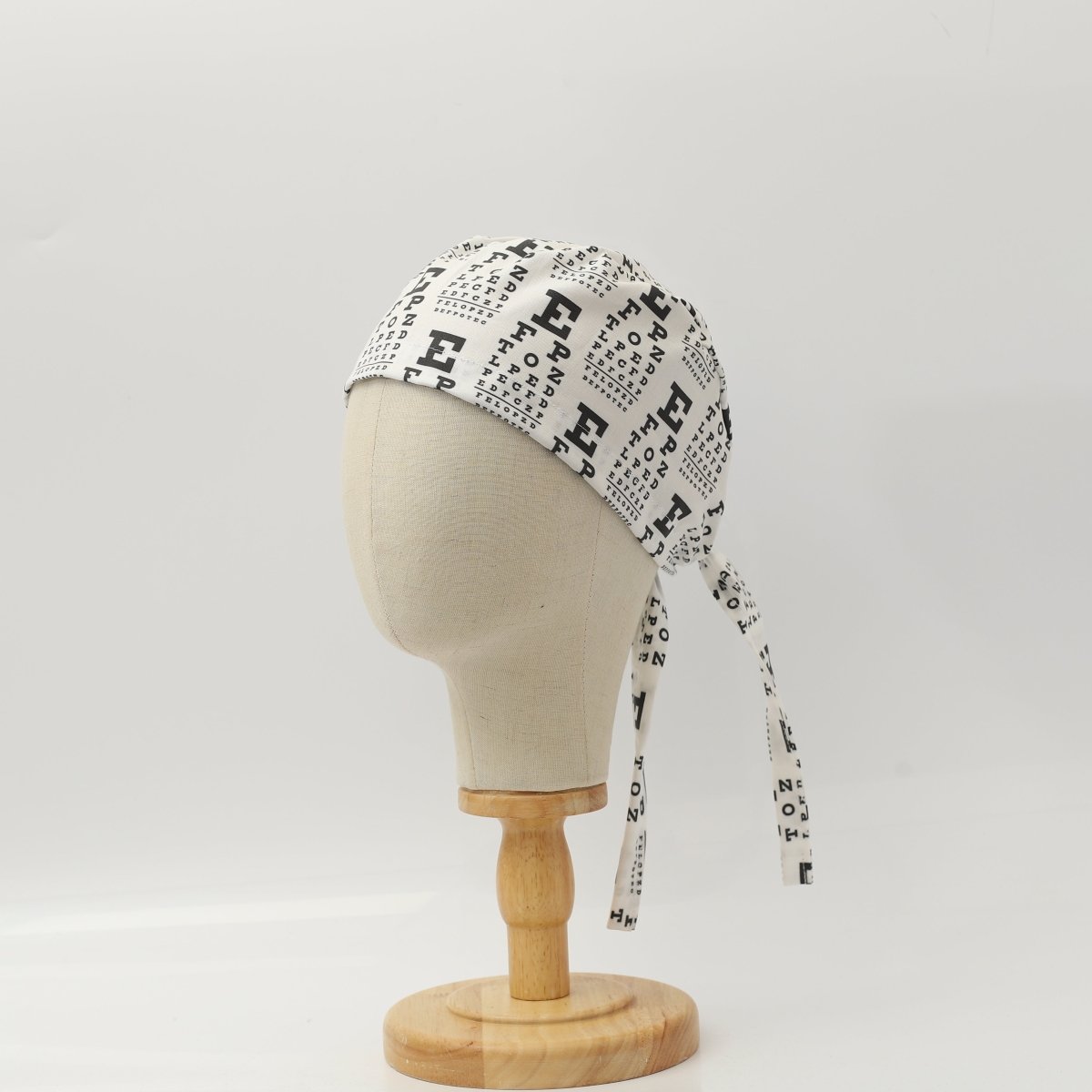 Eye Chart Test Scrub Cap