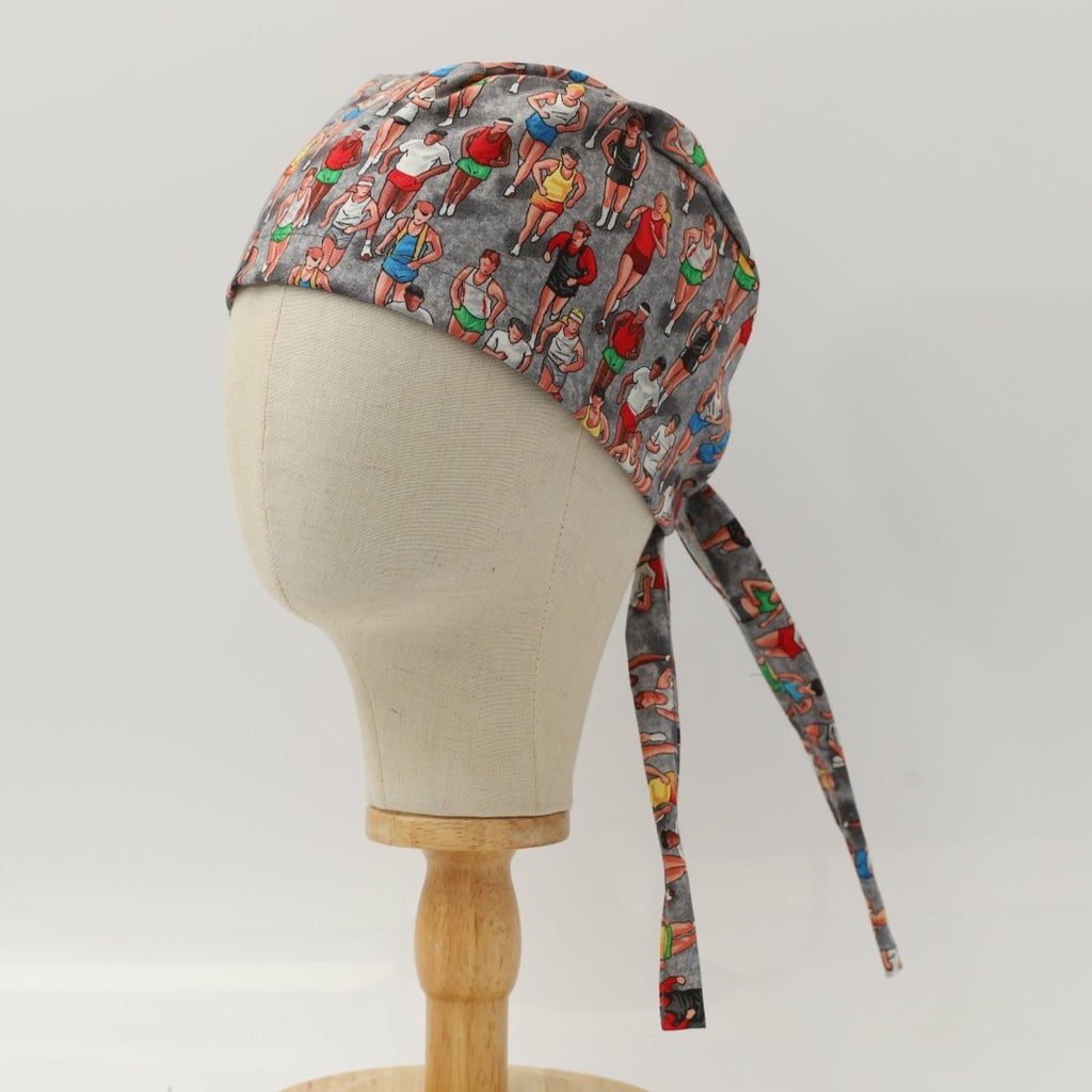 Marathon Runners Scrub Cap