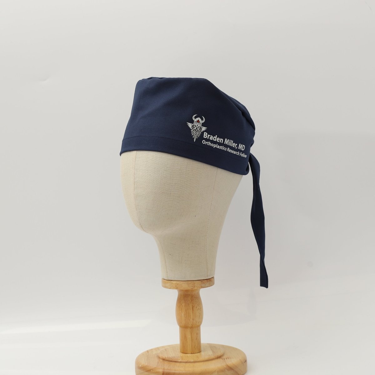 Plain Scrub Cap With Vinyl Transfer