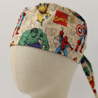 Marvel Comics #5 scrub cap shown from side angle
