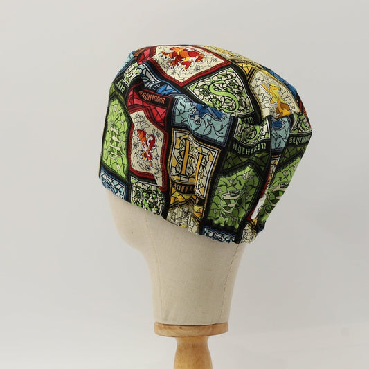 Harry Potter Stain Glass Scrub Cap