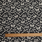 Hip Hip Hooray scrub cap pattern shown flat