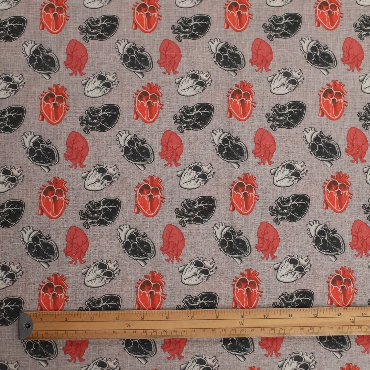 Abstract Anatomical Heart Scrub Cap