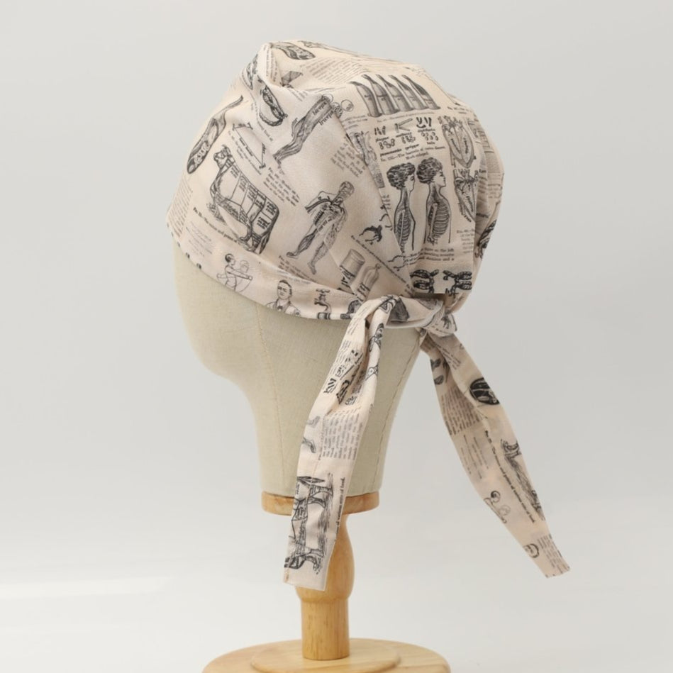 Hospital Text Book Scrub Cap