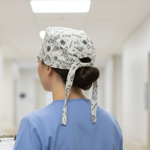 Harry Potter Wizard In Training Scrub Cap