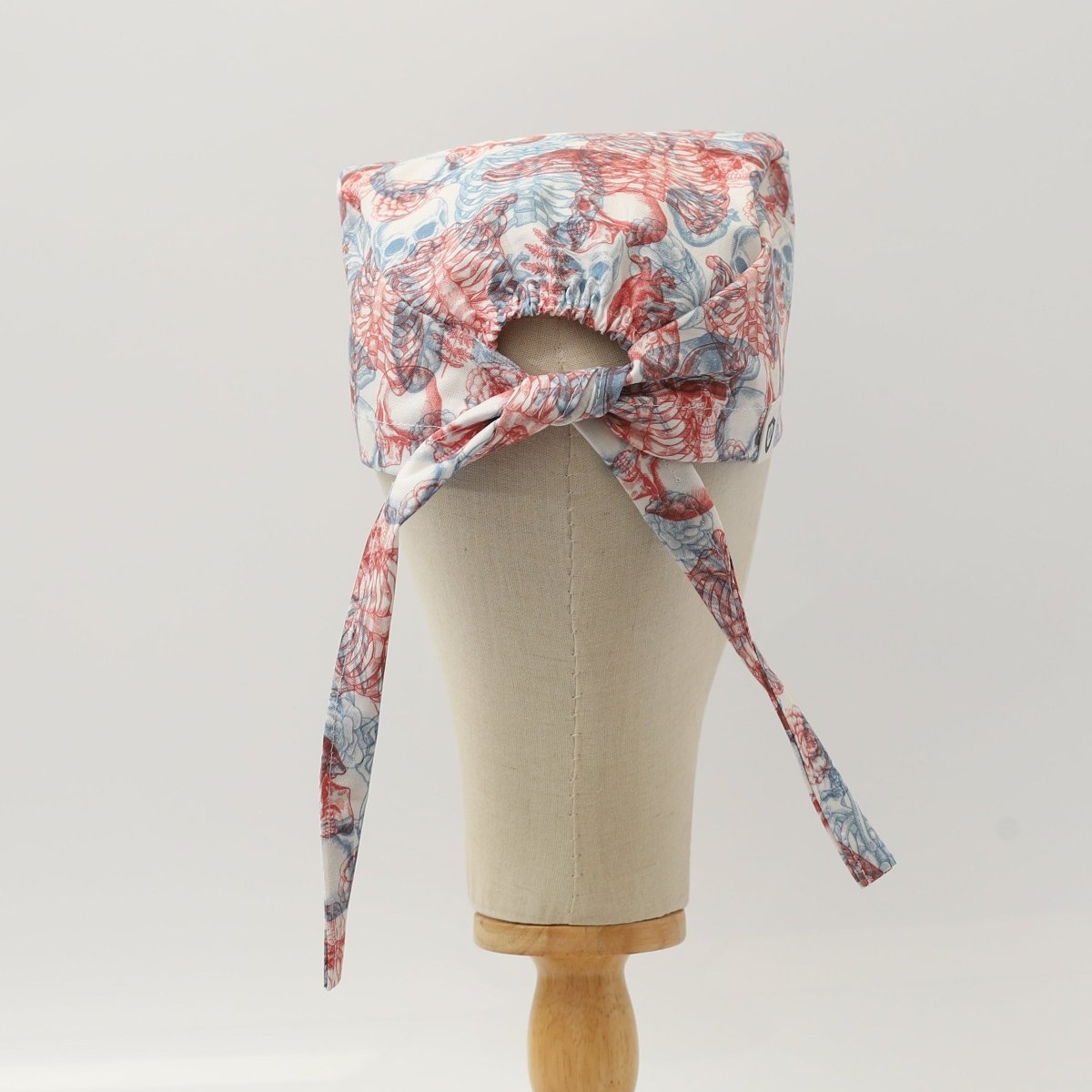 Skeleton 3D Vision Scrub Cap