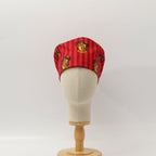 Harry Potter Gryffindor scrub cap shown on mannequin head