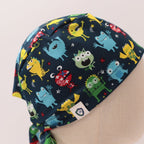 Germs Monsters #2 scrub cap